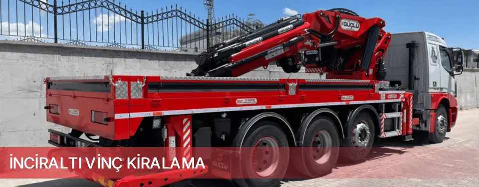 İnciraltı İlçemi Vinç Kiralama